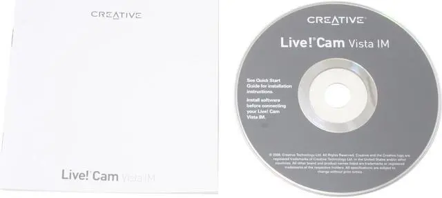 Alt view image 5 of 7 - Creative Live! Cam Vista IM 4L 0.3MP Effective Pixels USB 2.0 WebCam