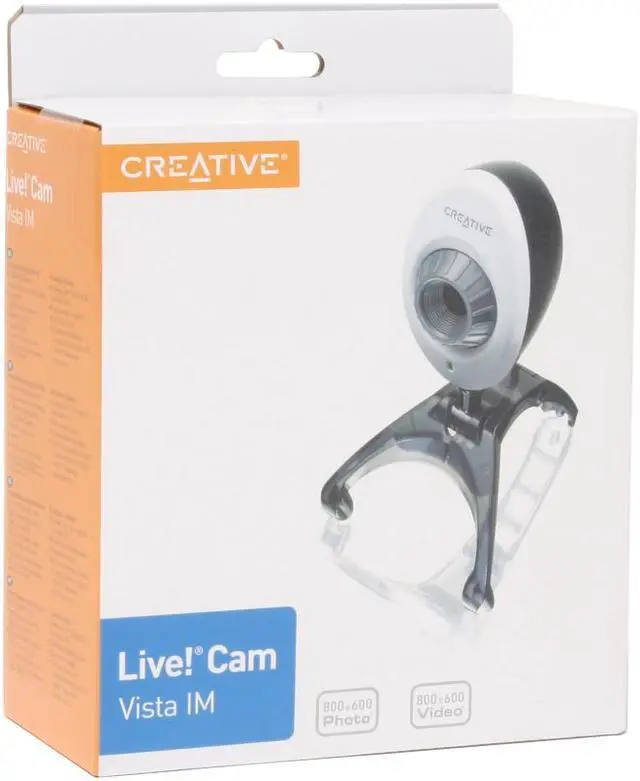 Alt view image 7 of 7 - Creative Live! Cam Vista IM 4L 0.3MP Effective Pixels USB 2.0 WebCam