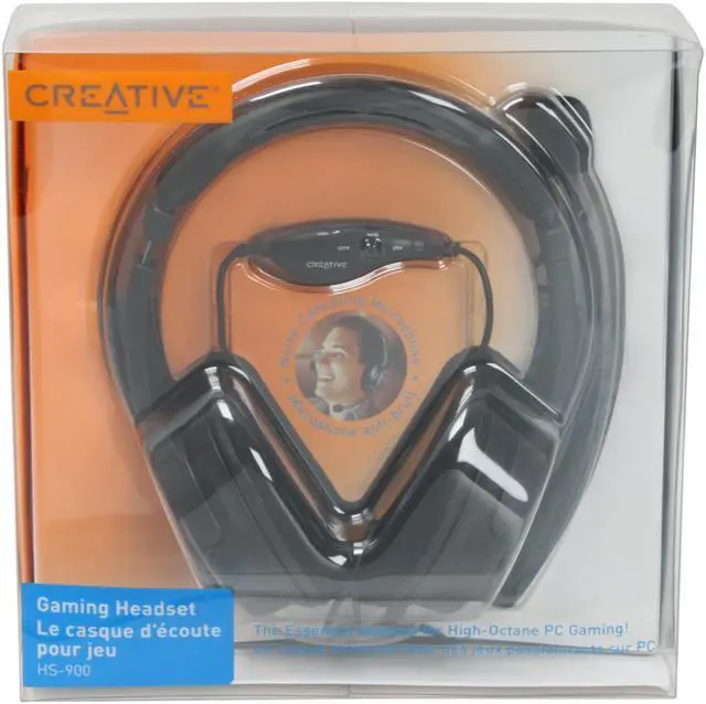 Alt view image 6 of 6 - Creative HS-900 3.5mm Gold-plated Connector Circumaural Headset