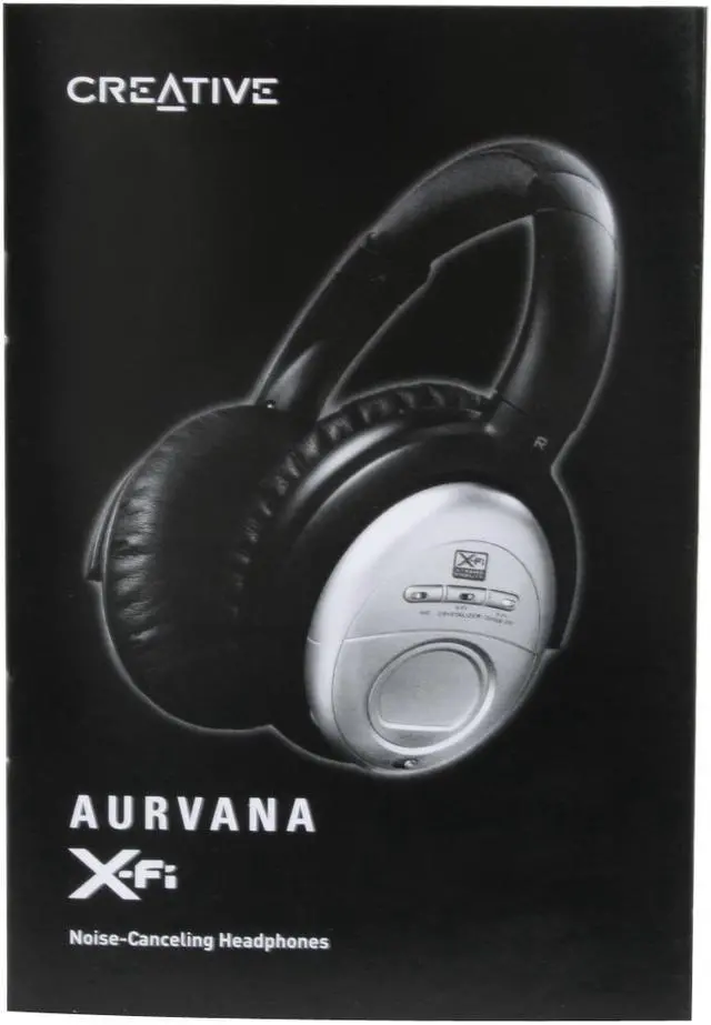 Alt view image 6 of 7 - Creative Aurvana X-Fi 3.5mm/ 6.3mm Connector Circumaural Noise-Cancelling Headphone