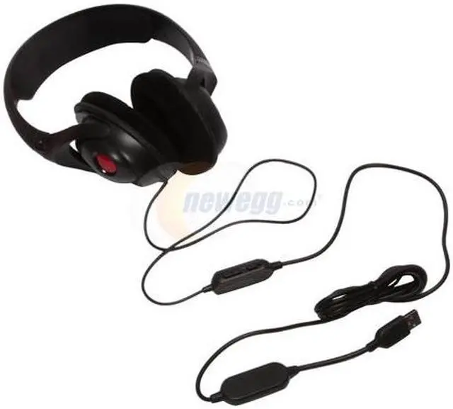 Alt view image 6 of 12 - Creative Fatal1ty HS-1000 USB Connector Circumaural Gaming Headset