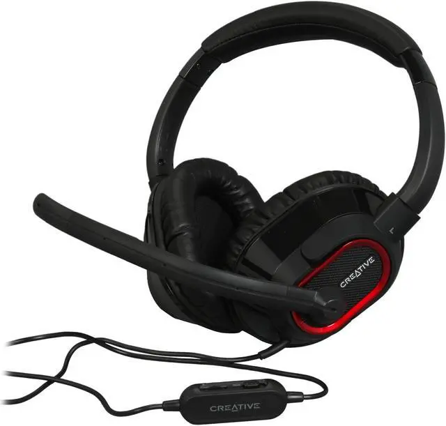 Alt view image 2 of 7 - Creative Fatal1ty Professional Series Gaming Headset MKII