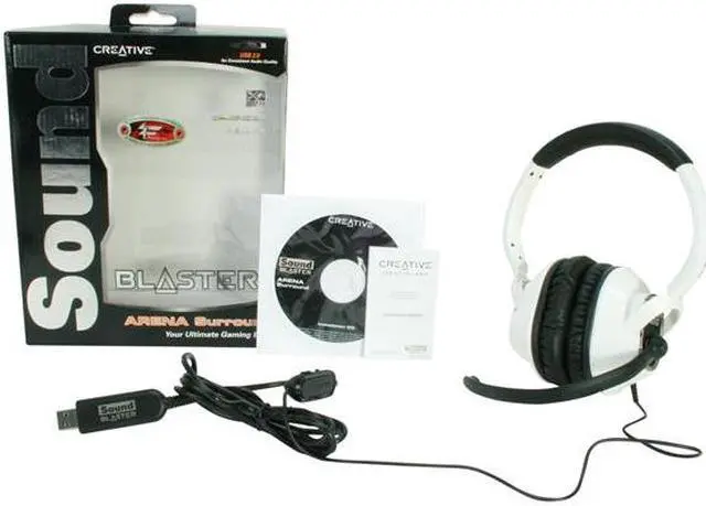 Alt view image 9 of 9 - Creative Sound Blaster Arena Surround USB Gaming Headset