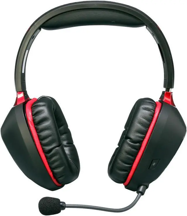 Alt view image 2 of 6 - Creative Sound Blaster Tactic3D Wrath Wireless USB Connector Circumaural Gaming Headset