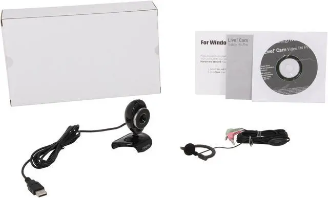 Alt view image 6 of 6 - Creative VF0410 Live! Cam Video IM Pro USB 2.0 WebCam