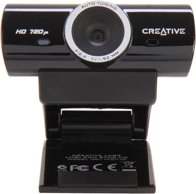 Alt view image 2 of 5 - Creative 73VF077000000 USB 2.0 Creative Live! Cam Sync HD Webcam