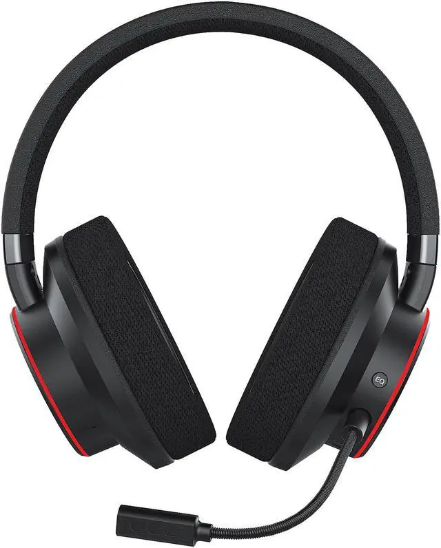Alt view image 5 of 10 - Sound BlasterX H6 USB Gaming Headset with 7.1 Virtual Surround Sound, Memory Foam Fabric Earpads, Hardware EQ Modes, Ambient Monitoring and RGB Lighting for PS4, Xbox One, Nintendo Switch, and PC