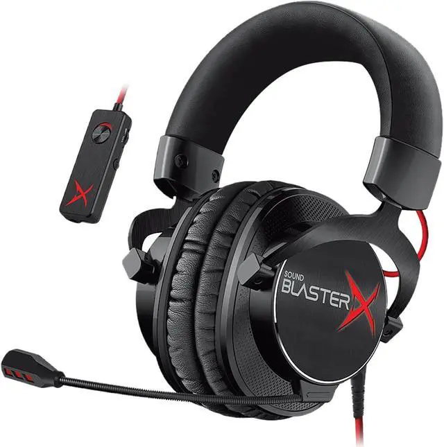 Main image of Creative Sound BlasterX H7 Tournament 3.5mm/ USB Connector Circumaural Headset