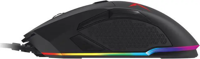 Main image of Siege M04 Precision Gaming Mouse with RGB Lighting, PixArt PMW3360 Sensor, 12000 DPI