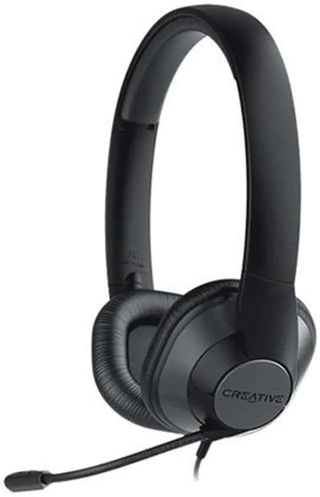 Alt view image 2 of 7 - CREATIVE HS-720 V2 USB Digital Headphones with Noise Cancelling Condenser Micro Arm with Micro/Call Function, Volume Control and Microphone and Video Call Connector