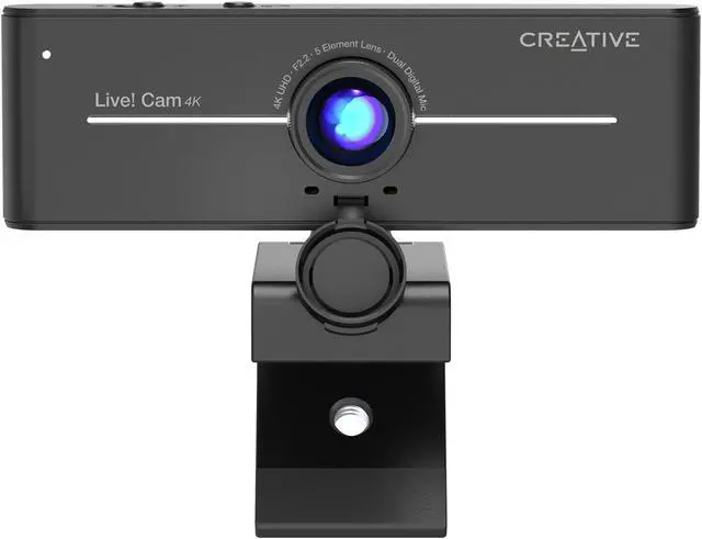 Alt view image 4 of 7 - Creative Live! Cam Sync 4K UHD USB Webcam