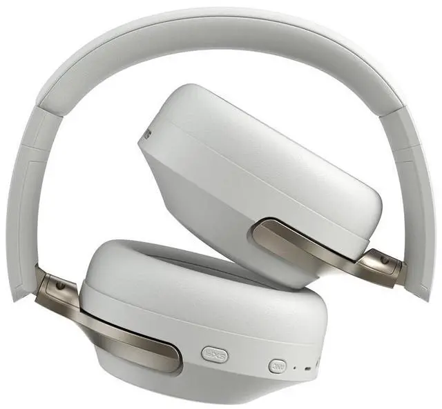 Alt view image 2 of 2 - Creative Labs Zen Hybrid SXFI Wireless Over-Ear Headphones - Grey