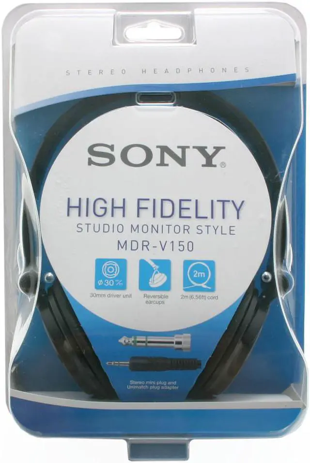Main image of SONY - Studio Monitor Series Headphones (MDR-V150)