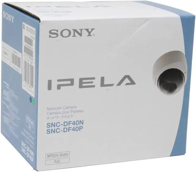 Alt view image 5 of 5 - SONY SNC-DF40N 640 x 480 MAX Resolution RJ45 Network Indoor Minidome Video
