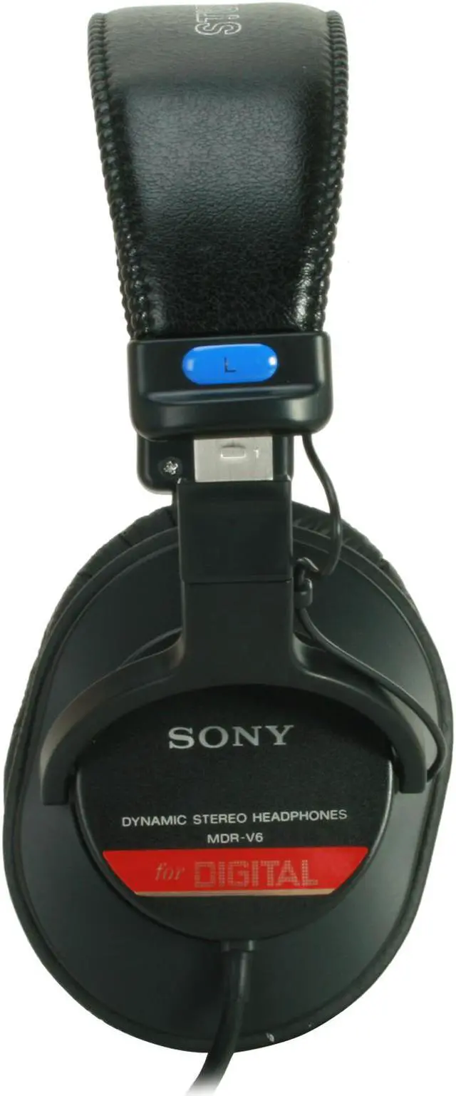 Alt view image 4 of 8 - SONY MDR-V6 3.5mm/ 6.3mm Connector Circumaural Studio Monitor Series Headphone