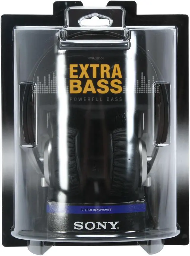 Alt view image 3 of 3 - SONY MDR-XB300 3.5mm Gold-Plated Connector On the ear Extra Bass Headphone