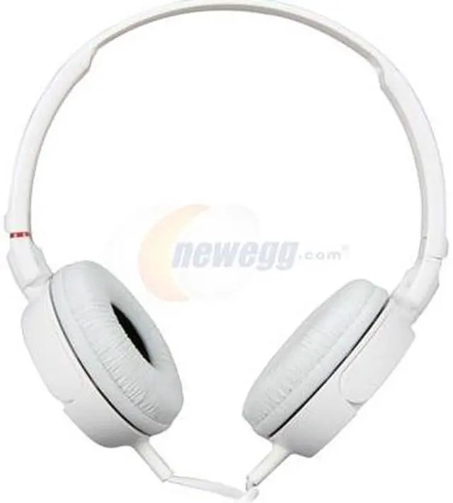 Alt view image 2 of 6 - SONY White MDR-ZX100/WHT Supra-aural Stereo Headphone - White