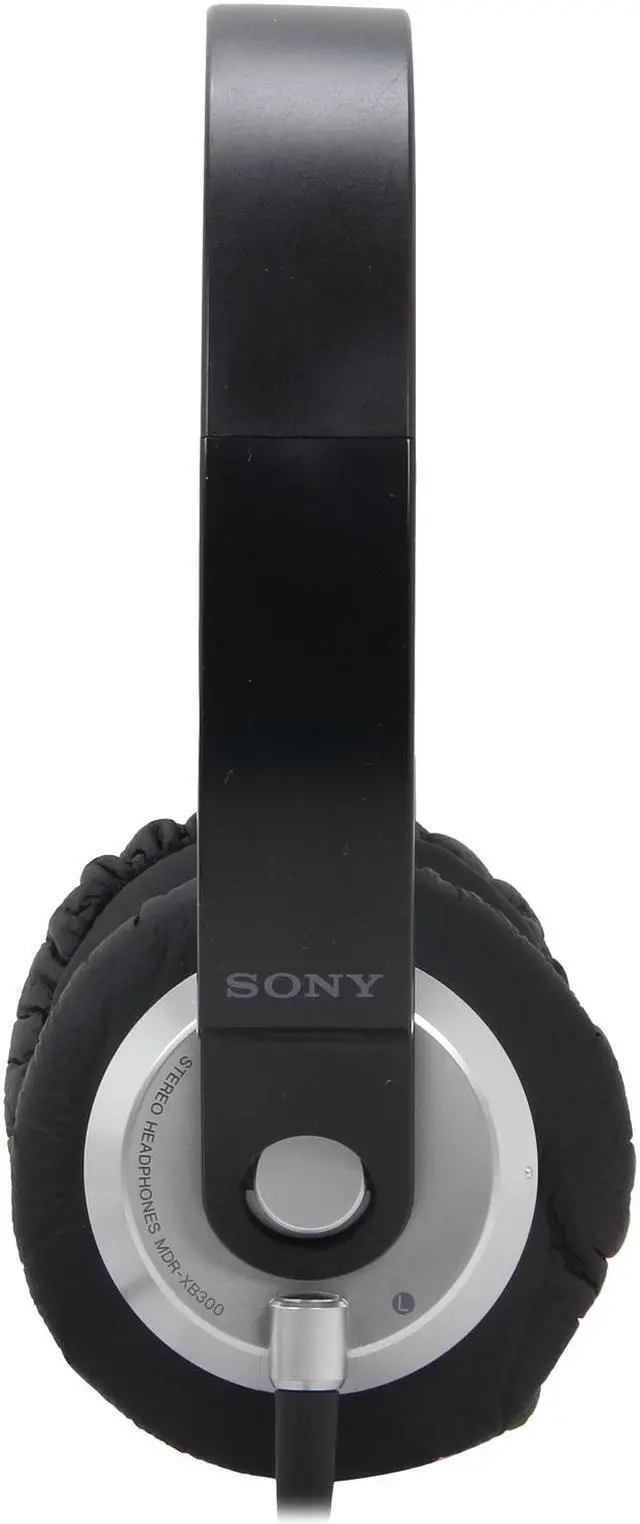 Alt view image 3 of 6 - SONY MDRXB300 3.5mm Gold-Plated Connector Supra-aural Extra Bass Headphone