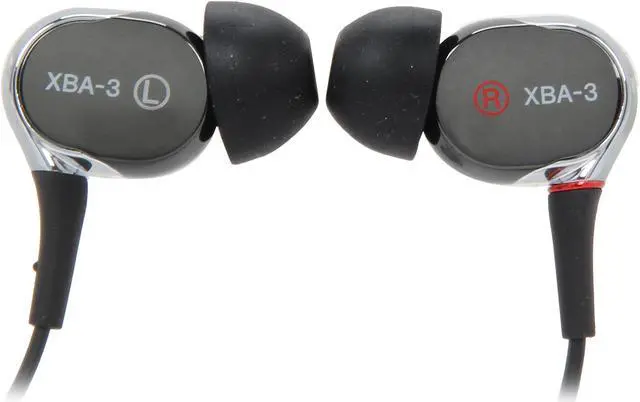 Alt view image 4 of 6 - SONY XBA-3 Balanced Armature Headphones-3 Drivers