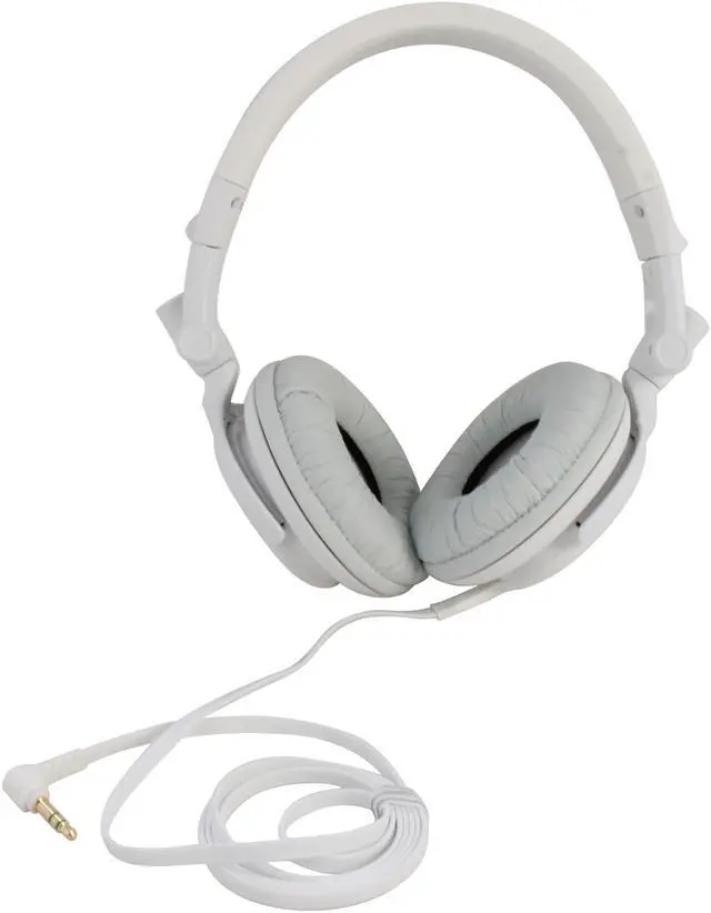 Alt view image 5 of 6 - SONY White MDR-V55/WHI DJ Style Headphone (White)