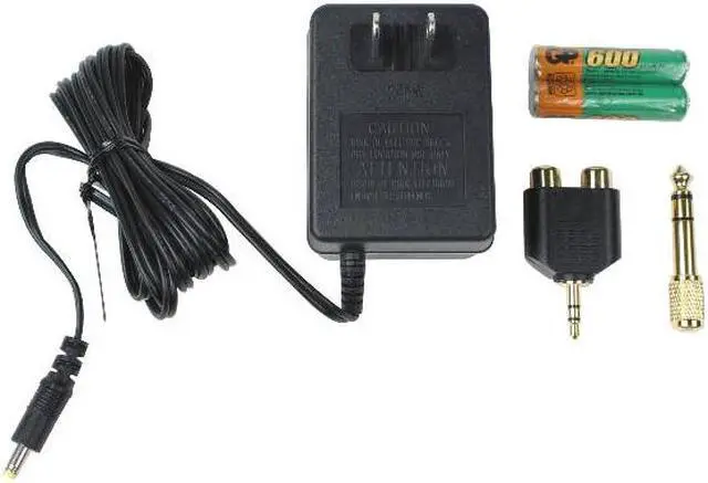 Alt view image 4 of 5 - Sennheiser Silver RS 120 3.5mm/ 6.3mm Connector Supra-aural Wireless RF Hi-fi Headphone