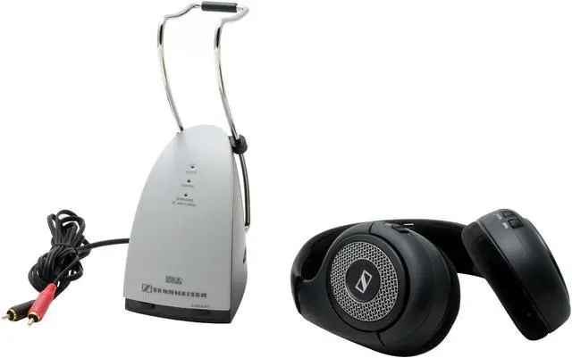 Alt view image 4 of 9 - Sennheiser RS130 3.5mm/ 6.3mm Connector Circumaural RF Wireless Headphone