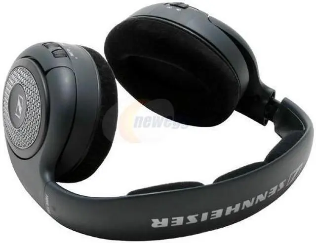 Alt view image 6 of 9 - Sennheiser RS130 3.5mm/ 6.3mm Connector Circumaural RF Wireless Headphone