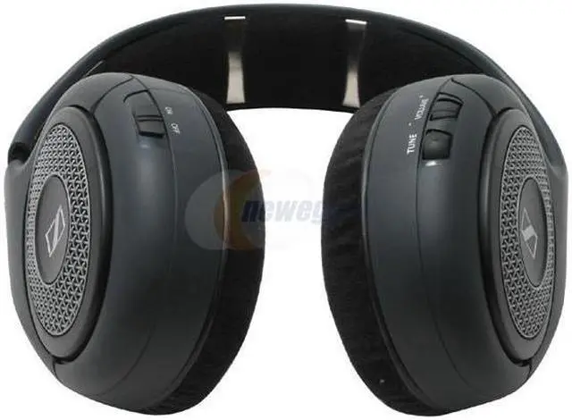 Alt view image 7 of 9 - Sennheiser RS130 3.5mm/ 6.3mm Connector Circumaural RF Wireless Headphone