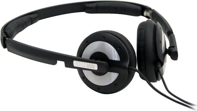 Alt view image 2 of 7 - Sennheiser PXC 300 3.5mm/ 6.3mm Connector Supra-aural Active Noise Cancelling Headphone