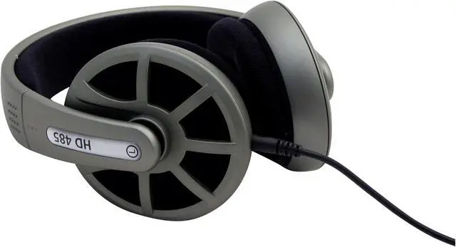 Alt view image 4 of 7 - Sennheiser HD 485 3.5mm/ 6.3mm Connector Circumaural Explore new sound dimensions Headphone