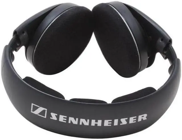 Alt view image 2 of 6 - Sennheiser Black HDR120 Supra-aural Supplemental Wireless Headphone for RS-120 System