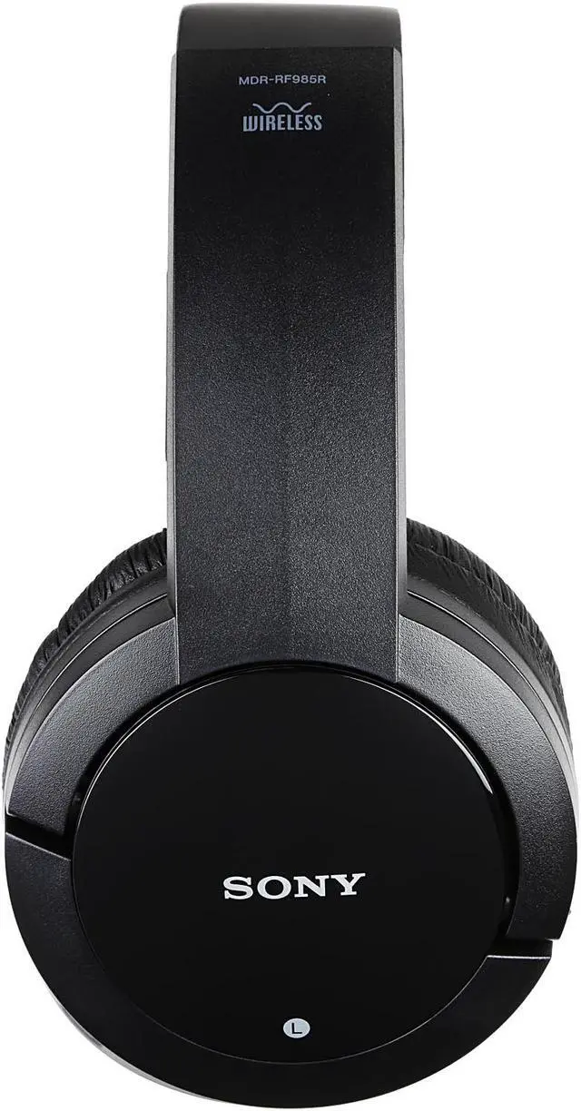 Alt view image 5 of 11 - Sony MDR-RF985RK Wireless RF Headphones - Black