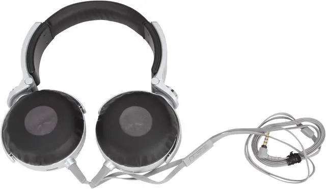 Alt view image 5 of 7 - SONY Black/Silver MDR-X05/BS Headphones, Black/Silver