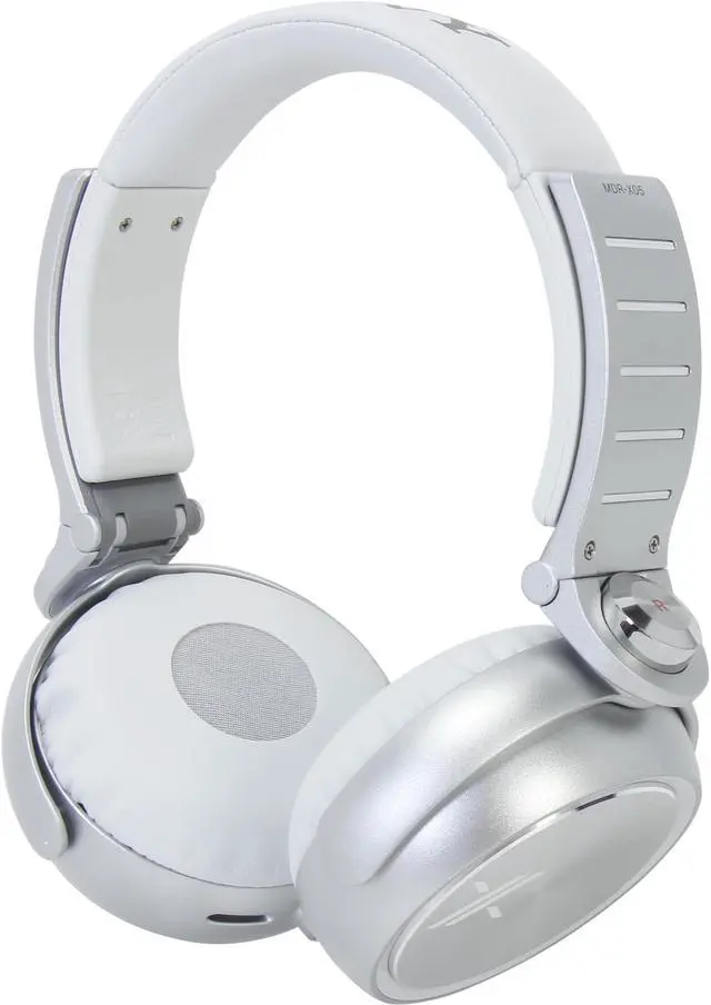 Main image of SONY White/Silver MDR-X05/WS Headphones, White/Silver