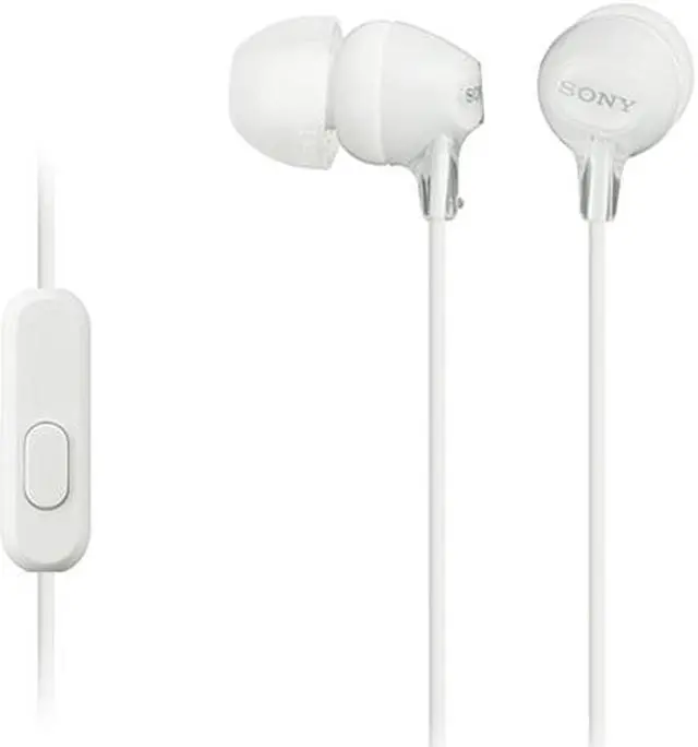 Main image of SONY  MDR-EX15AP/W  Canal  Fashion Color EX Headset