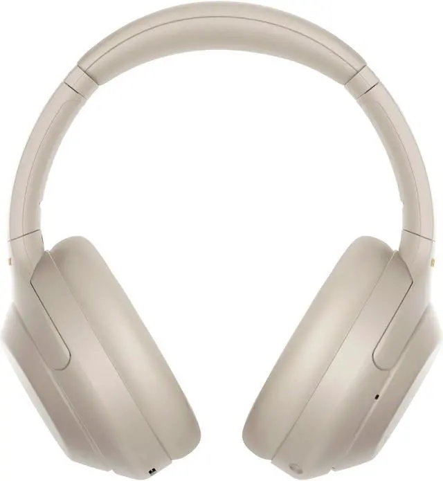 Alt view image 2 of 8 - Sony WH1000XM4 Wireless Noise Canceling Over-the-Ear Headphones with Google Assistant - Silver