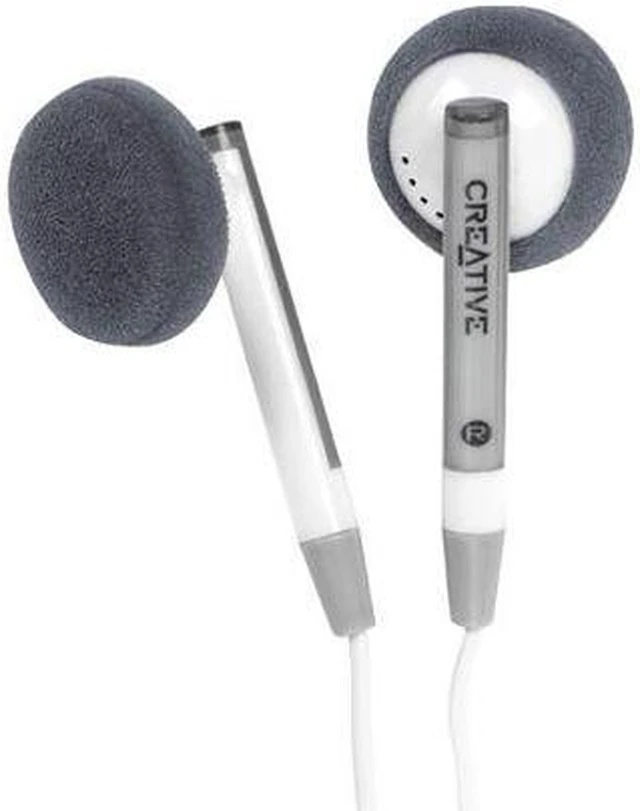 Alt view image 2 of 2 - Creative EP-480 3.5mm stereo miniplug Connector Earbud Black Earphones