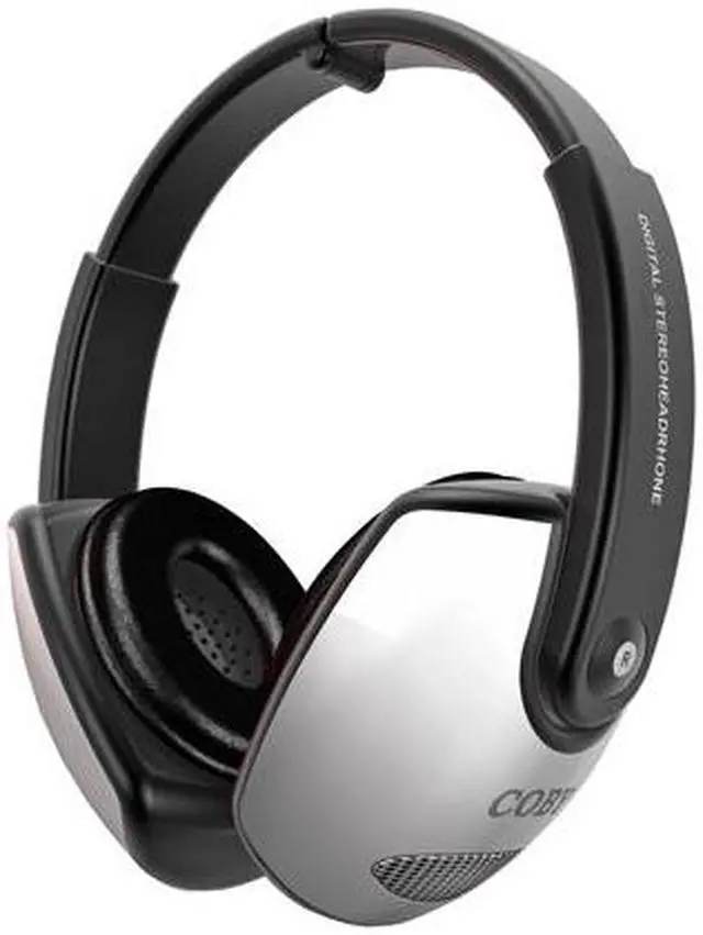 Main image of COBY CV-163 3.5mm Gold-Plated Connector Circumaural Deep Bass Stereo Headphone W/Volume Control