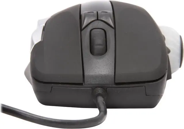 Alt view image 3 of 10 - SilverStone SST-RVM01B Black 11 Buttons 1 x Wheel USB Laser Mouse