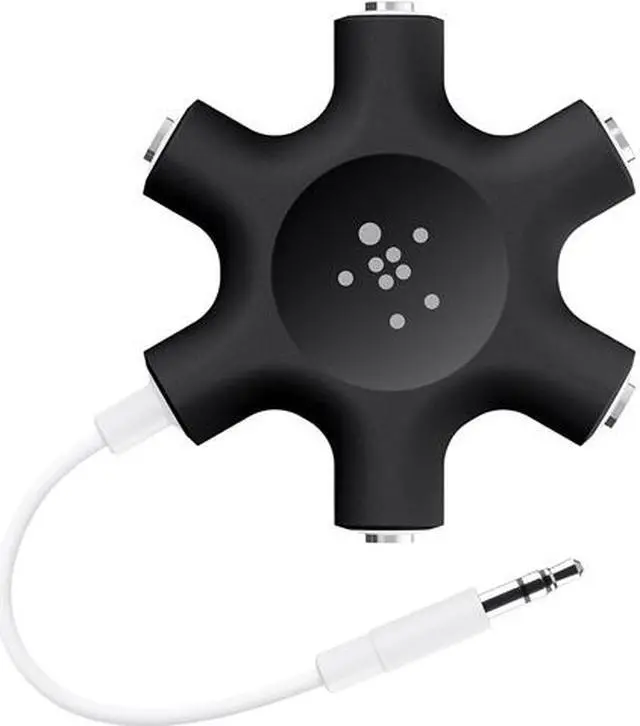Main image of Belkin Black F8Z274BTBLK 3.5mm Connector RockStar - Headphones Splitter