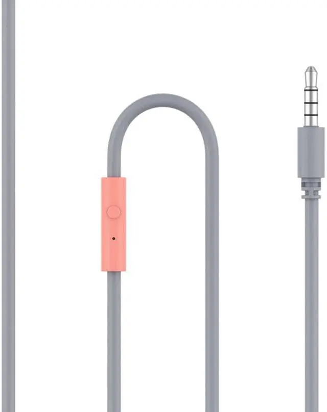 Alt view image 4 of 4 - Belkin SoundForm Mini Pink Wired On-Ear Headphones for Kids AUD004BTPK