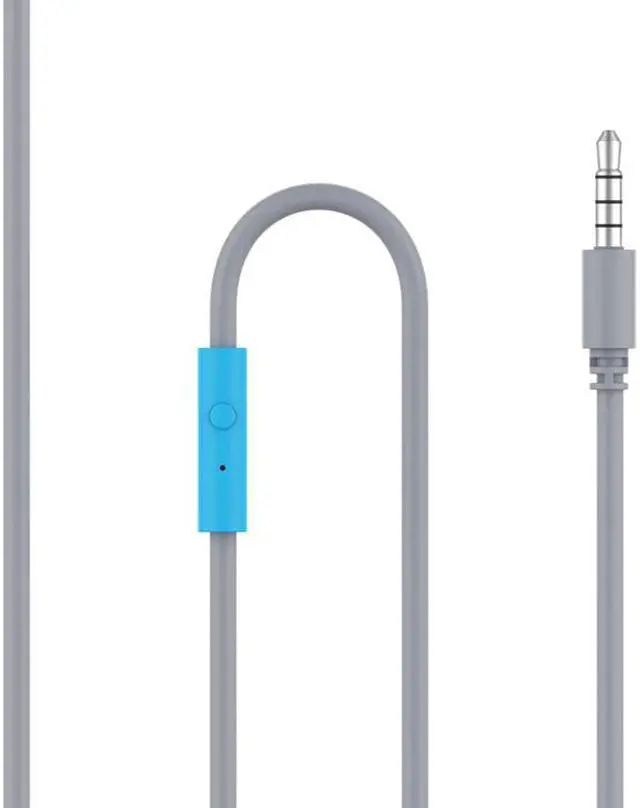 Alt view image 4 of 4 - Belkin SoundForm Mini Blue Wired On-Ear Headphones for Kids AUD004BTBL
