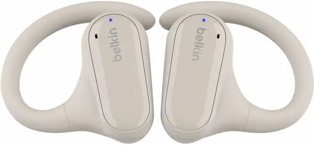 Alt view image 2 of 5 - Belkin SoundForm ClearFit True Wireless Open-Ear Earbuds (Sand)