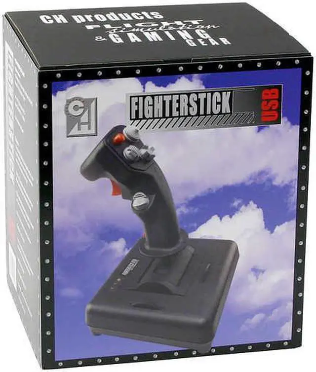 Alt view image 5 of 5 - CH Products 200-571 USB FighterStick