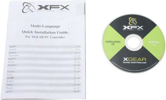 Alt view image 5 of 6 - XFX GA-CP03-SK0200G XGear Dual Reflex Gamepad