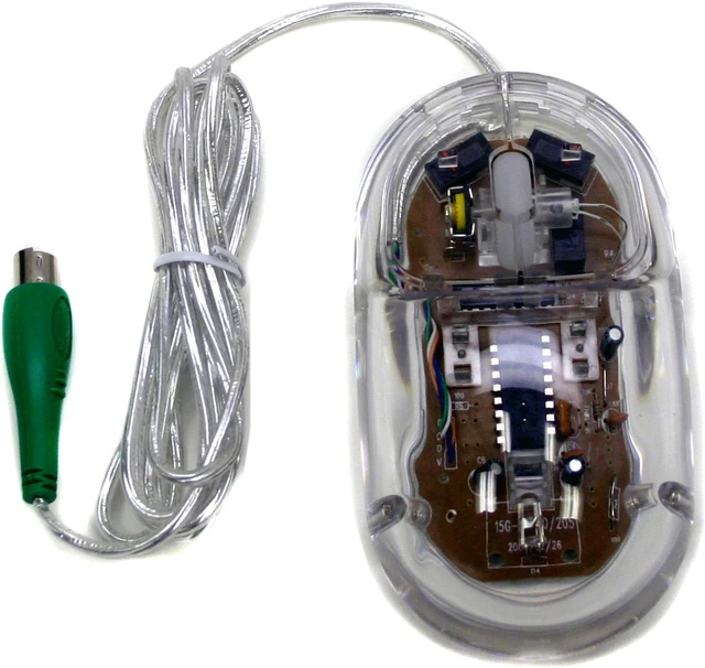 POWMAX MUACR03 Clear Optical Mouse - Newegg.ca