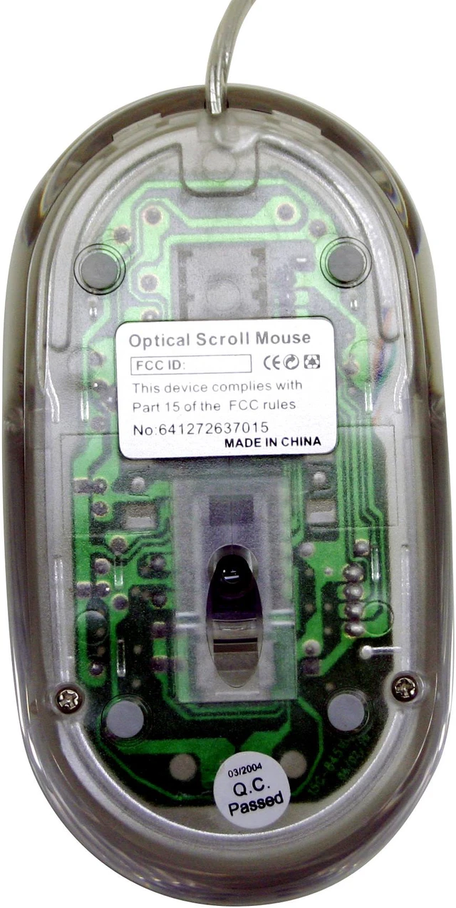 POWMAX MUACR03 Clear Optical Mouse - Newegg.ca