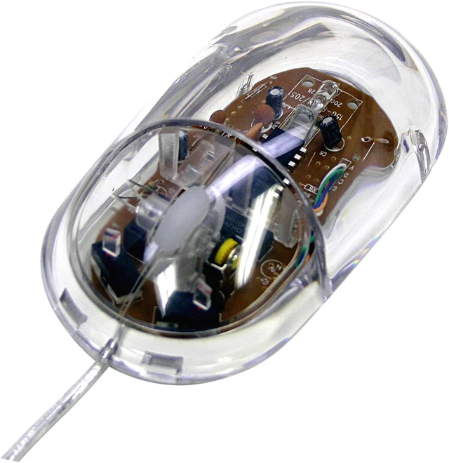 POWMAX MUACR03 Clear Optical Mouse - Newegg.ca