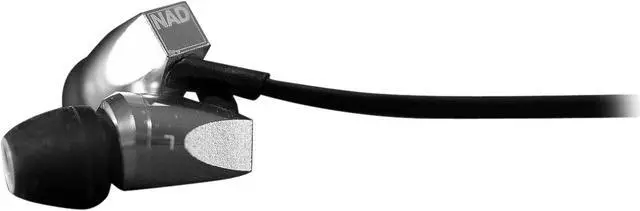 Main image of NAD Electronics NAD VISO HP20 SLV In-Ear Headphones w/ Travel case - Silver