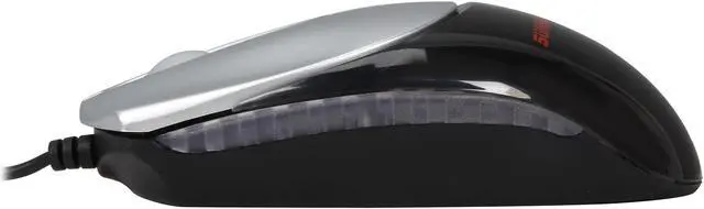 Alt view image 3 of 5 - Sunbeam MS-X888 Red 3 Buttons 1 x Wheel USB Wired Optical Gaming Mouse